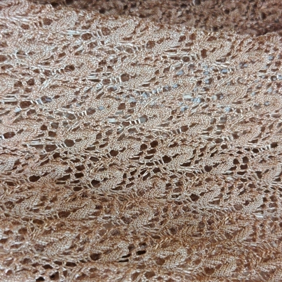 Ombre knit ruffle tie front cardigan - Picture 2 of 9